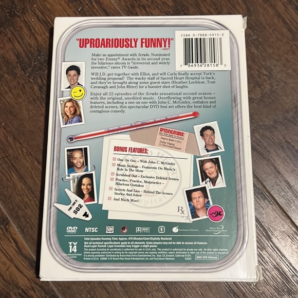 Scrubs The Complete Second Season - Picture 2 of 6